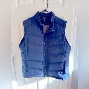 XL navy winter vest